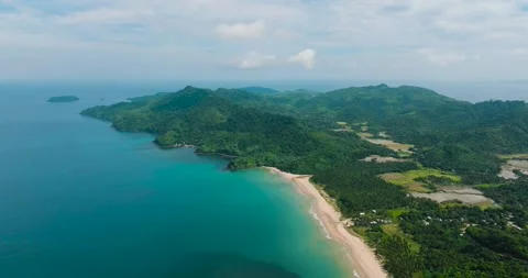 Dagmay Beach in El Nido, Palawan. Philippines. Stock Footage 271328286