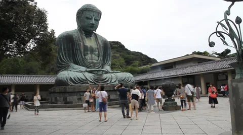 Daibutsu Timelape 스톡 동영상 33868088