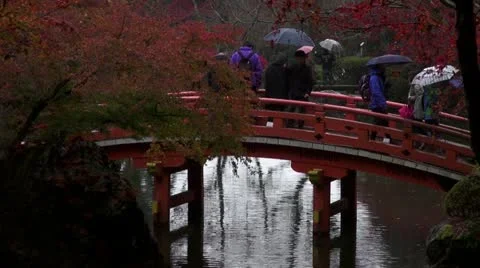 Daigoji Bridge 스톡 동영상 21485555