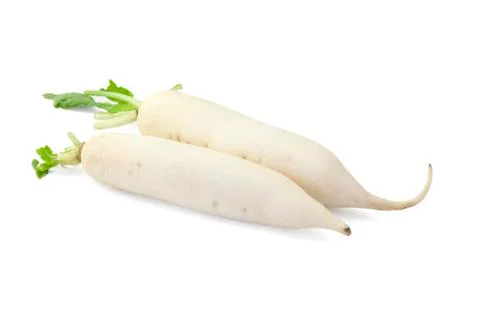 Daikon radish Stock Photos