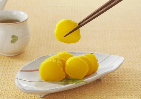 Daikon radish pickles Stock Photos