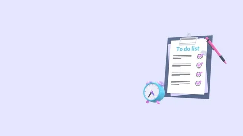 Daily activity concept with copy space. Видео 299497886