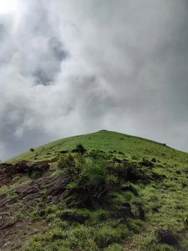 Daily Climate Changes in Mountain Views Stock Photos