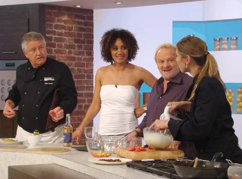 'Daily Cooks Challenge' TV Programme. - 2008 Stock-Fotos
