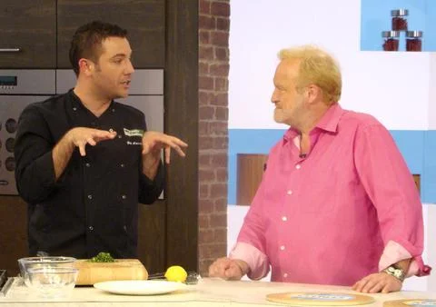 'Daily Cooks Challenge' TV Programme. - 2008 Stock-Fotos