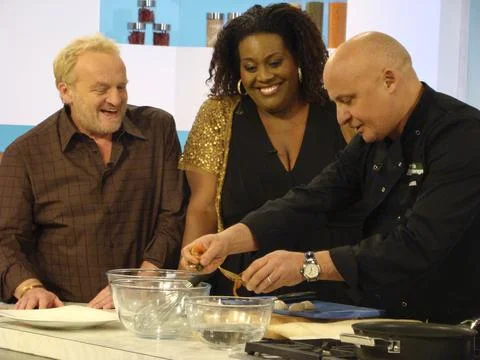 'Daily Cooks Challenge' TV Programme. - 2008 Stock-Fotos