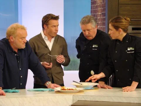 'Daily Cooks Challenge' TV Programme. - 2008 Stock-Fotos