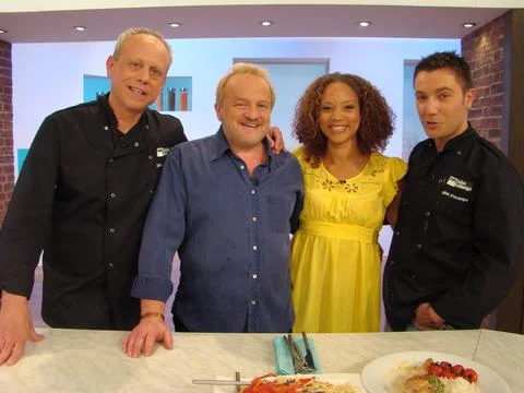 'Daily Cooks Challenge' TV Programme. - 2008 Stock-Fotos