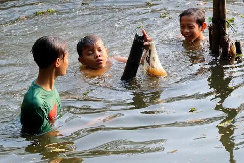 Daily life in Bogor, West Java, Indonesia - 01 Aug 2020 Stock-Fotos