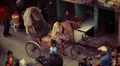 Daily life on a Kathmandu street, Nepal HD Footage