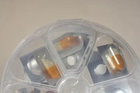 Daily medication Stock Photos