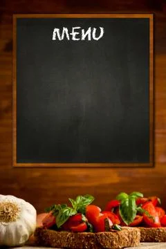 Daily menu Stock Photos