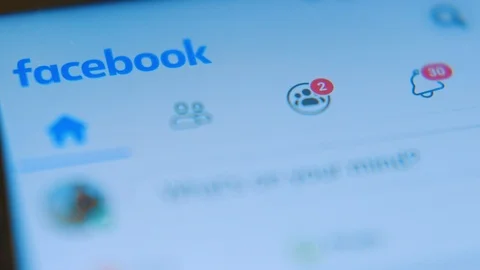 Daily Morning Routine - Checking Facebook News Feed And Notifications - Stock Footage 122177878