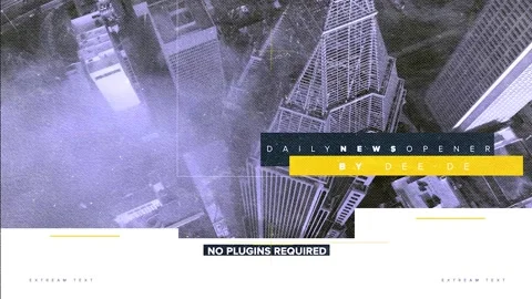 Daily News Opener Stock After Effects