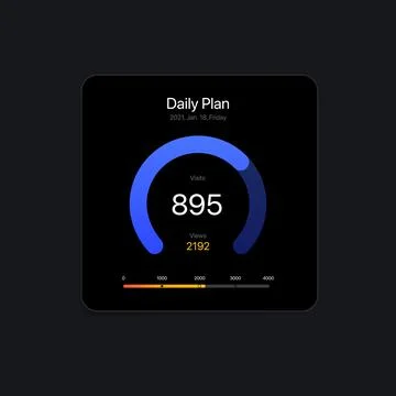 Daily Plan Stock Illustration