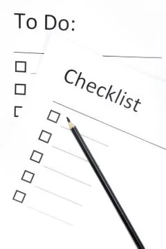 Daily planning Stock Photos