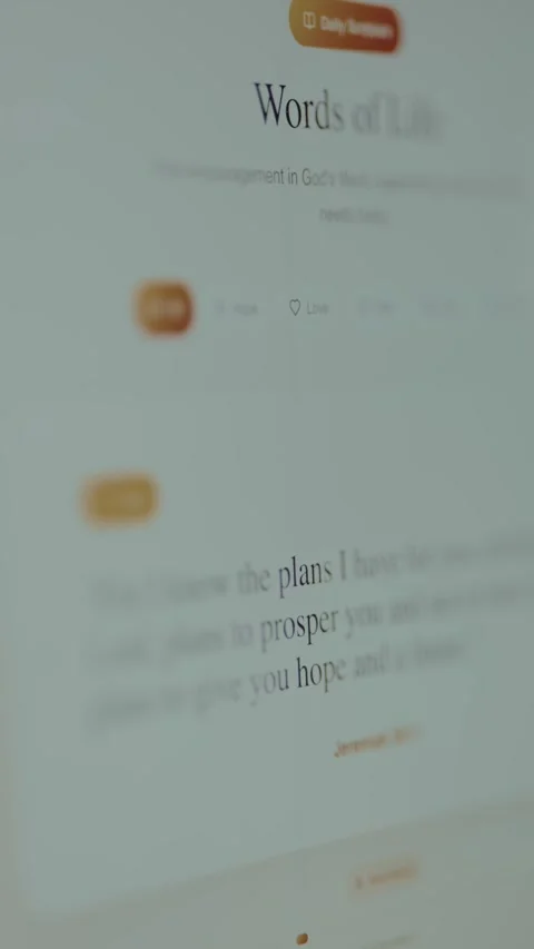 Daily Scripture application for Bible reading online Видео 326914492