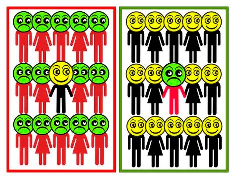 Daily Task of Psychiatrist Stock Illustration