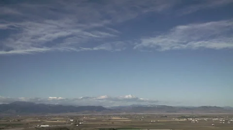 Dainty Wave Clouds Stock Footage 54728511