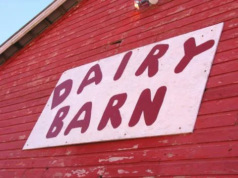 Dairy barn Stock Photos
