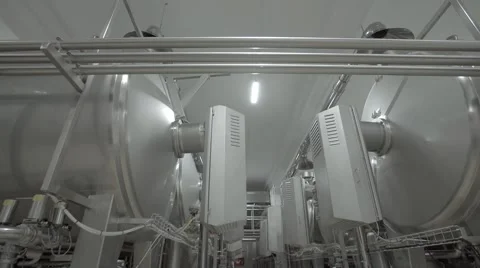 Dairy factory Stock Footage 67857025