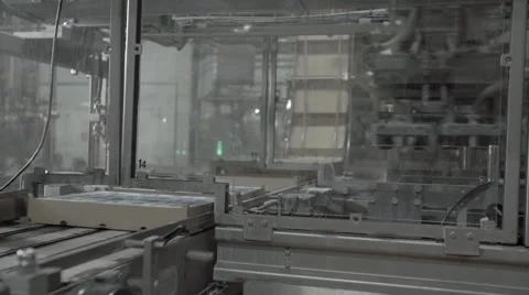 Dairy factory Stock Footage 67857067