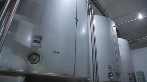Dairy factory Stock Footage 68378788
