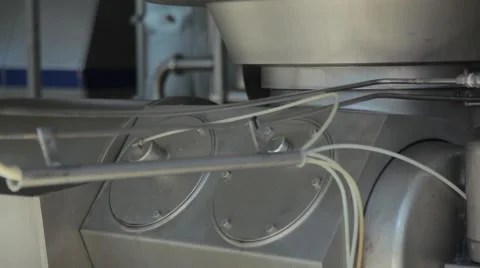 Dairy factory Stock Footage 68378807