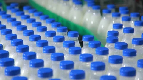 Dairy factory Stock Footage 68378973
