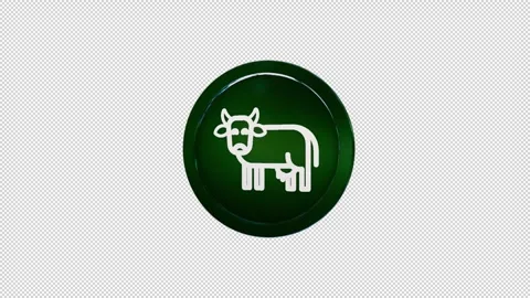 Dairy Industry and Milk Processing Icon Animation Stock Footage 329909647