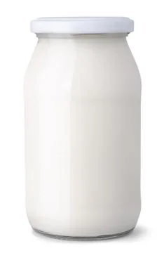 Dairy jar Stock Photos