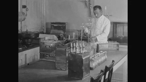 Dairy Laboratory Quality Control Stock Footage 88676396