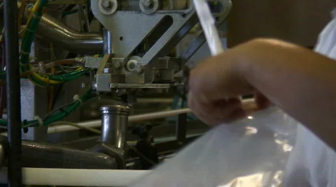 Dairy machine1 스톡 동영상 160371