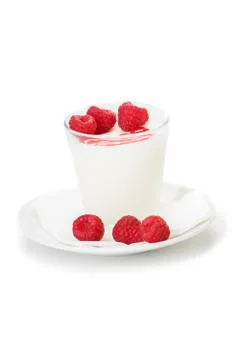 Dairy mousse Stock Photos