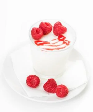 Dairy mousse Stock Photos