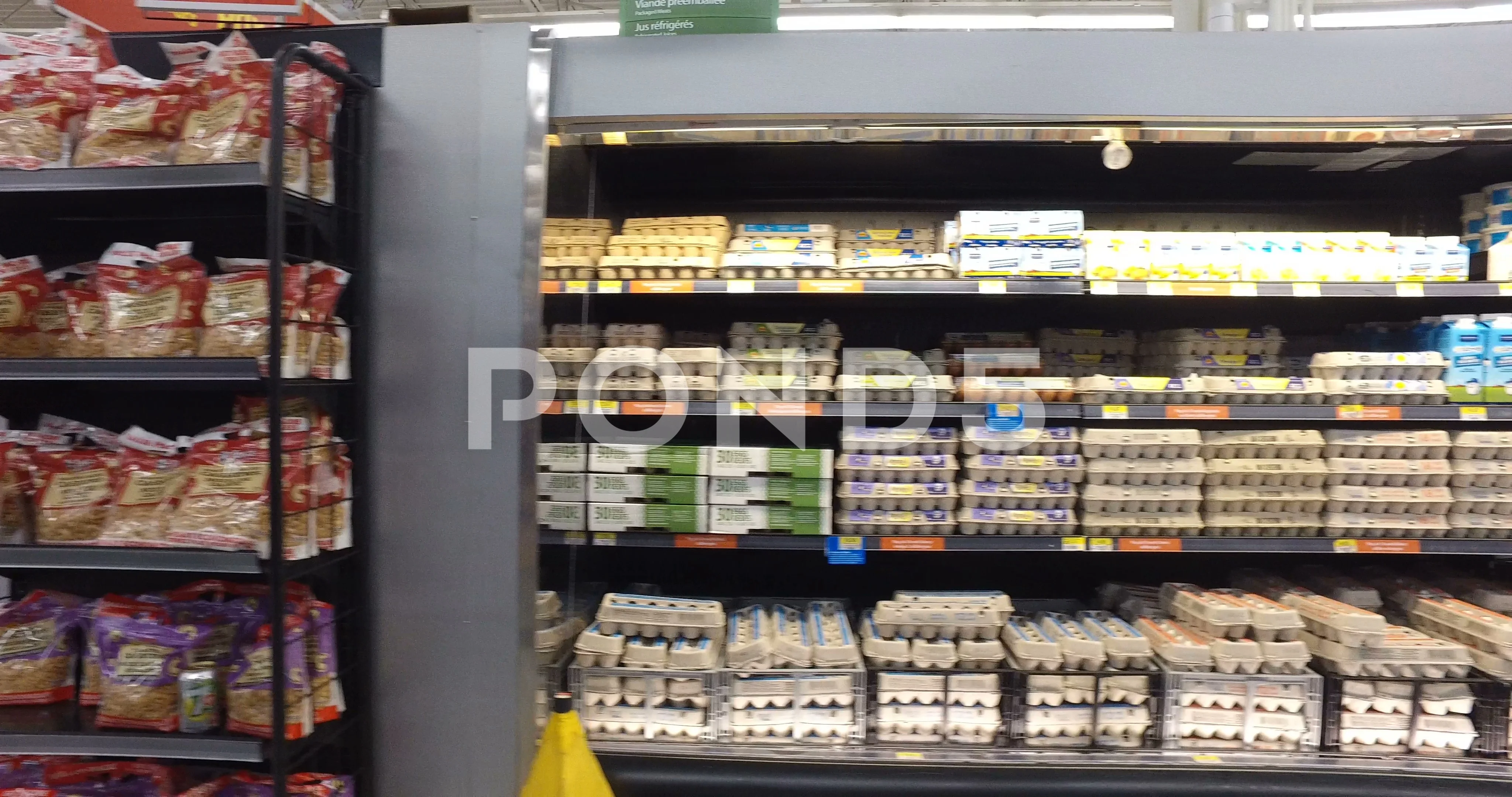 Walmart Everyday Low Price Dairy Milk Products Aisle Saugus