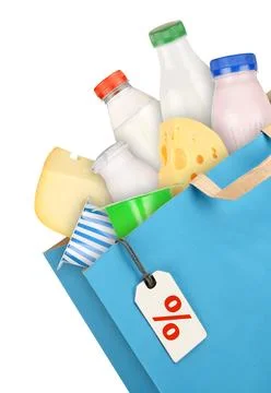 Dairy products Stock Photos