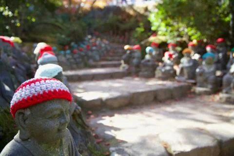 Daishoin Buddhist Temple Complex in Hiroshima, Japan Stock Photos