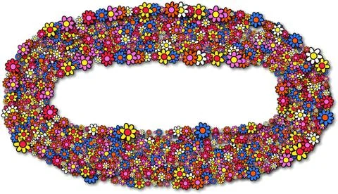 Daisy Banner Stock-Illustration