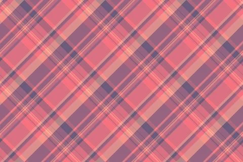 Daisy check texture pattern, lined plaid seamless textile. Primary vector b.. Stock Illustration