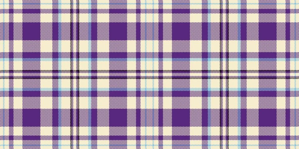 Daisy vector background check, order plaid pattern texture. Deep fabric tar.. 库存插图