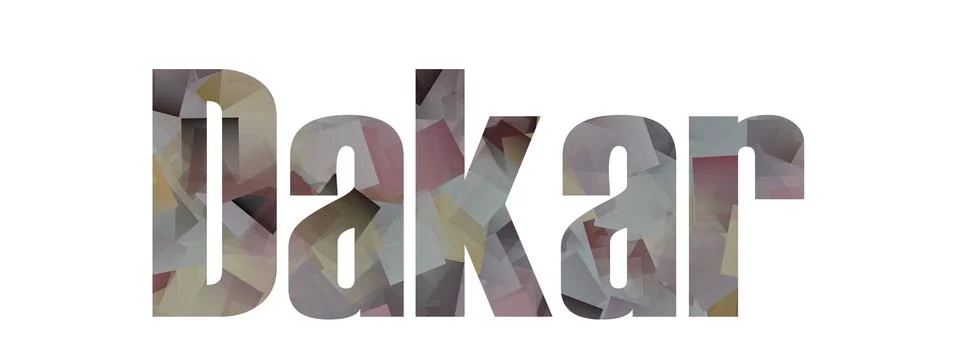 Dakar Stock Illustration