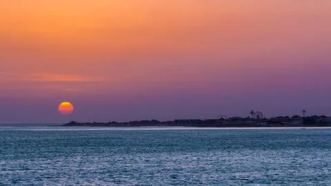 Dakar Sunset 스톡 사진