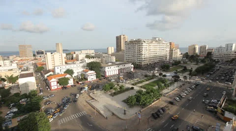 DAKAR VIEW # 2 Stock Footage 25702170