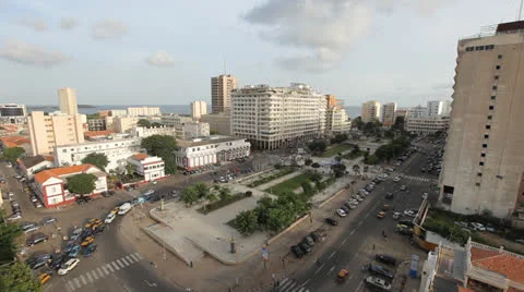 DAKAR VIEW # 7 Stock Footage 25723598