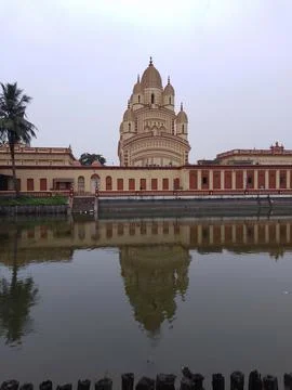 Dakshineswar Kali Temple is a Hindu temple located in Kolkata, India Stock Photos