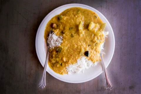 Dal Chawal Stock Photos