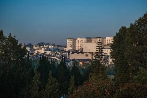 Dalat Cityscape from a Hillside Stock Photos