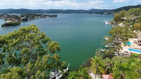 Daleys Point NSW 2 Stock Footage 91040902
