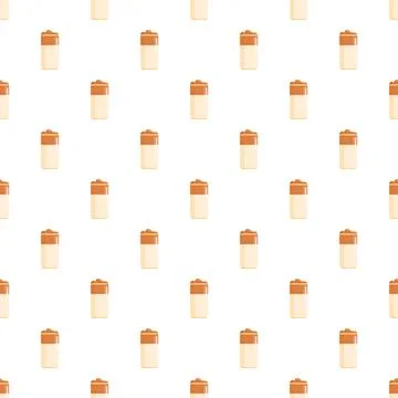 Dalgona coffee glasses seamless pattern background Stock Illustration